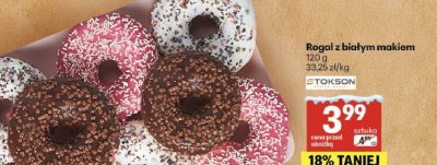 Rogal z białym makiem Stokson promocja w Delikatesy Centrum