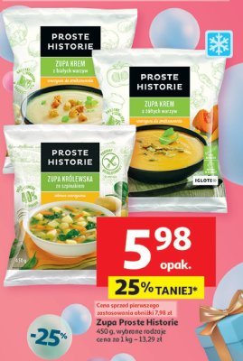Zupa kr贸lewska ze szpinakiem Iglotex proste historie promocja