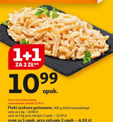 Flaki wołowe gotowane promocja w Auchan