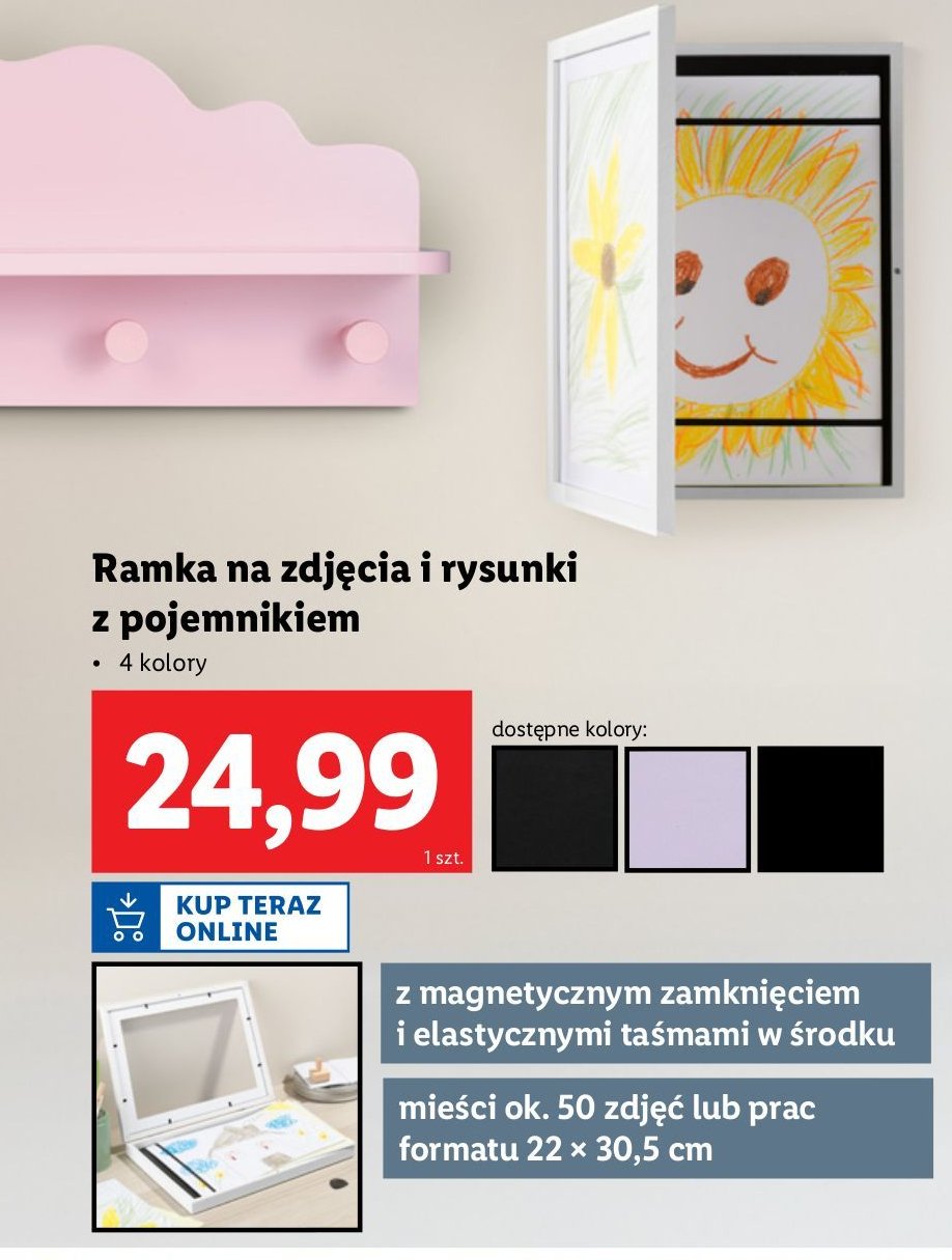 Ramka na zdjęcia promocja w Lidl