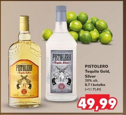 Tequila PISTOLERO GOLD promocja