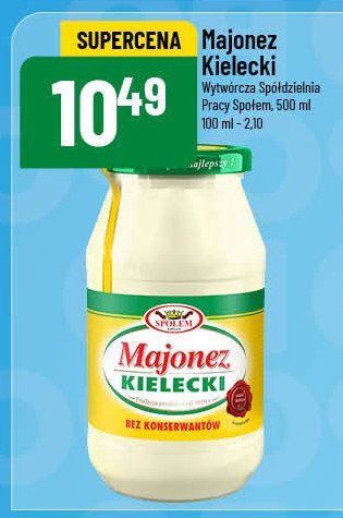 Majonez Kielecki promocja w POLOmarket