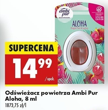 Odświeżacz powietrza aloha Ambi pur promocja