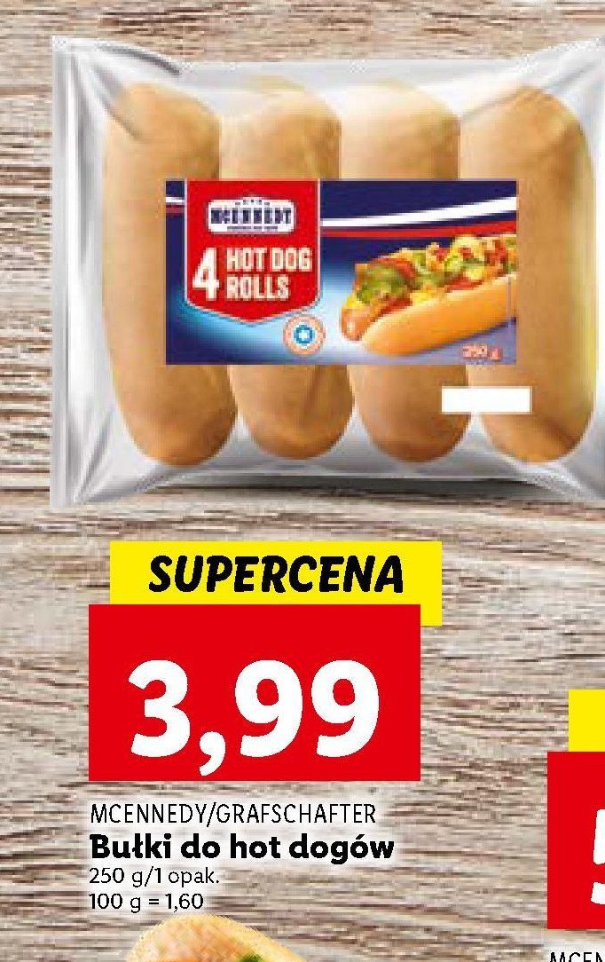 Bułki hot-dog Grafschafter promocja