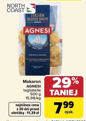 Makaron tagliatelle  promocja w Carrefour Market