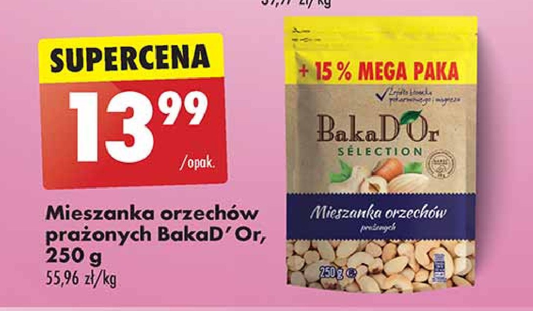 Mieszanka orzechów Bakad'or promocja