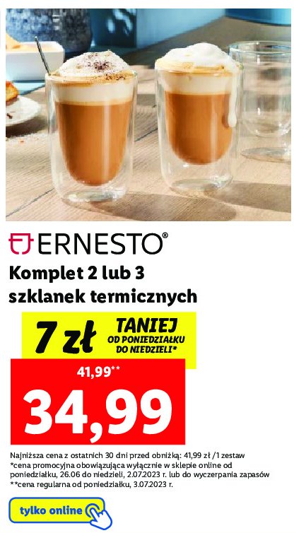 Szklanka termiczna 300 ml Ernesto promocja