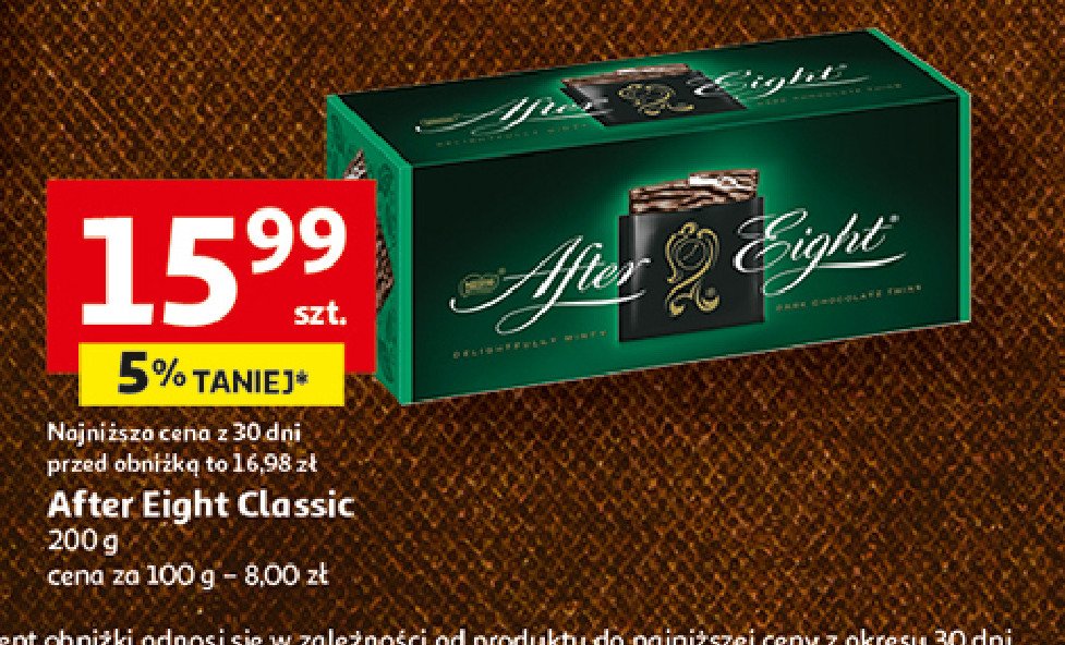 Czekoladki miętowe After eight promocja