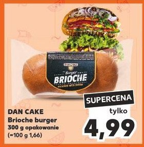 Burger brioche Dan cake promocja w Kaufland