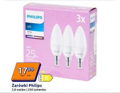 Żarówki LED 2,8 watów 250 lumenów promocja w Action