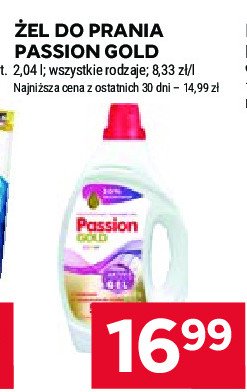 Żel do prania color Passion gold promocja