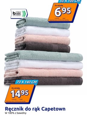 Ręcznik do rąk Capetown 50x100 cm promocja w Action