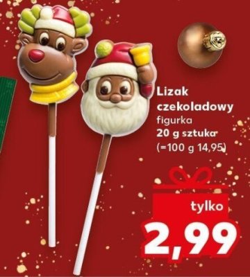 Lizak czekoladowy figurka promocja w Kaufland