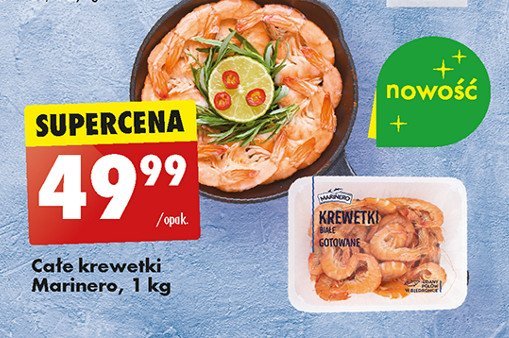 Krewetki całe Marinero promocja