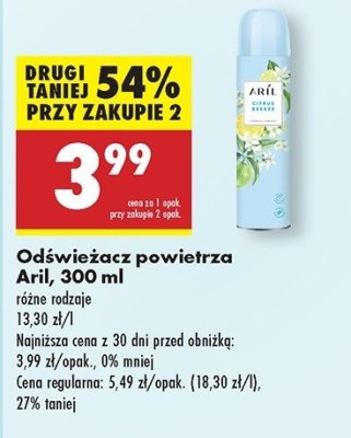 Odświeżacz powietrza citrus Aril promocja