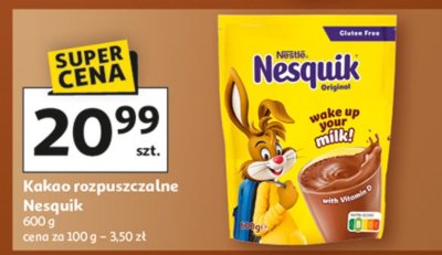Kakao rozpuszczalne Nesquik promocja w Auchan
