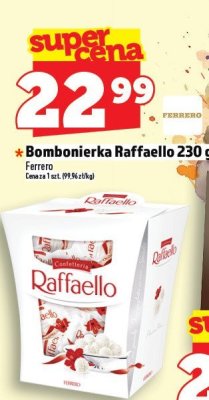 Bombonierka Raffaello 230 g promocja w TOPAZ