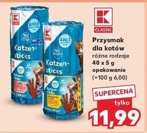 Przysmak dla kota kurczak K-classic promocja
