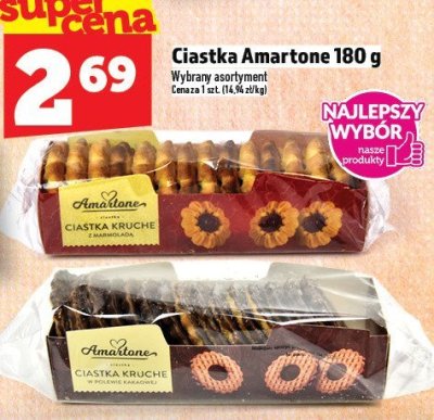 Ciastka Amartone 180 g promocja w TOPAZ