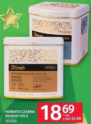 Herbata czarna Dilmah 125 g promocja w Selgros