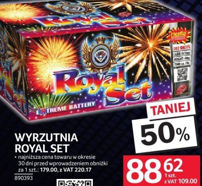 WYRZUTNIA ROYAL SET promocja w Selgros