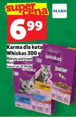Karma dla kota Whiskas 300 g promocja w TOPAZ