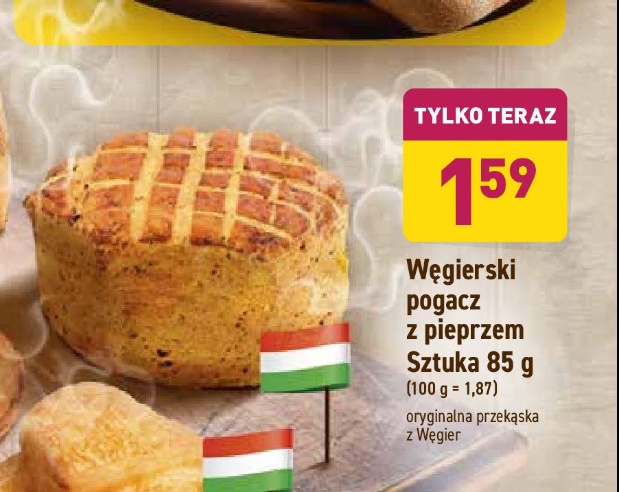 Pogacz węgierski z pieprzem promocja