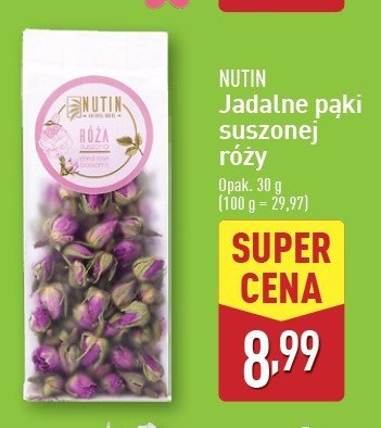 Róża suszona NUTIN promocja