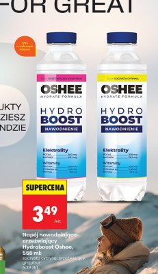 Napój nawadniająco-orzeźwiający Hydroboost soczysta cytryna promocja w Biedronka
