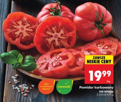Pomidor karbowany na wagę Biedronka promocja w Biedronka