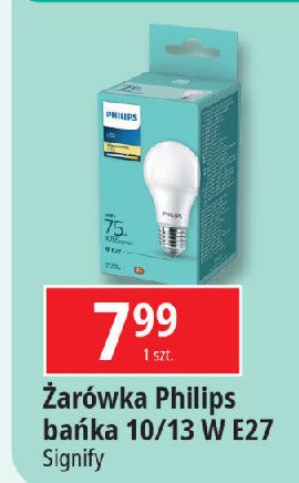 Żarówka led e27 13 w Philips promocja