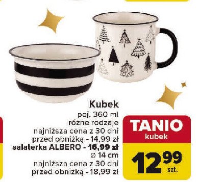 Salaterka albero 14 cm promocja w Carrefour