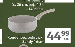 Rondel sandy 16 cm Florina (florentyna) promocja