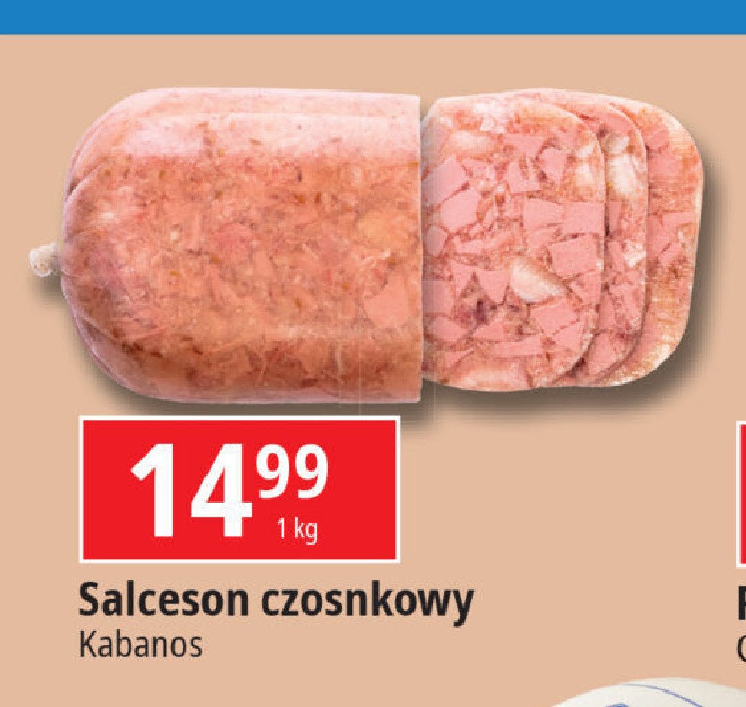 Salceson czosnkowy Kabanos promocja