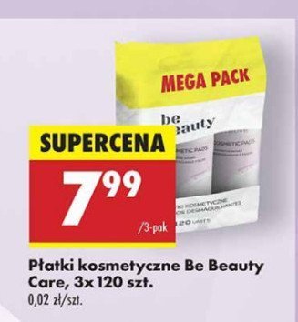 Płatki kosmetyczne Be beauty care promocja