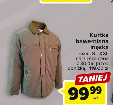 Kurtka m臋ska bawe艂na s-xxl promocja