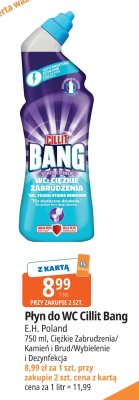 Płyn do WC Cillit Bang E.H. Poland 750 ml promocja w Leclerc