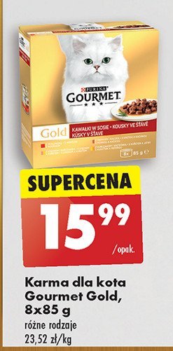 Karma dla kota kurczak z sercami w sosie Purina gourmet gold promocja