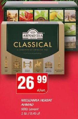 Herbata AHMAD TEA CLASSICAL 500g promocja w Chorten