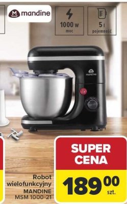 Robot wielofunkcyjny MANDINE MSM 1000-21 promocja w Carrefour