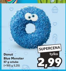 Donut blue monster promocja