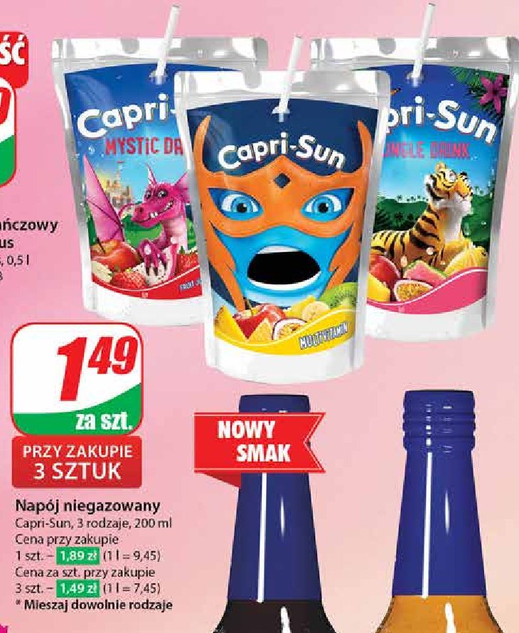 Napój jungle drink Capri-sun promocja