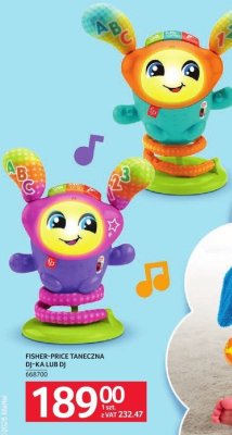 Zabawka Fisher-Price Taneczna DJ-KA lub DJ promocja w Selgros