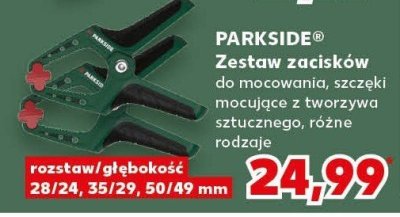 Zestaw zacisków do mocowania PARKSIDE promocja w Kaufland