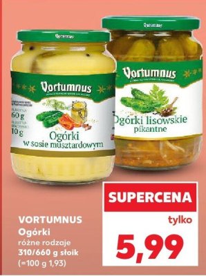 Ogórki różne rodzaje promocja w Kaufland