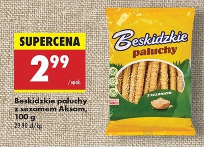 Paluchy z sezamem Aksam beskidzkie promocja