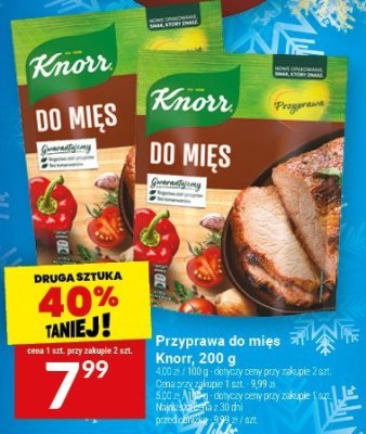 Przyprawa do mięs Knorr promocja w Twój Market