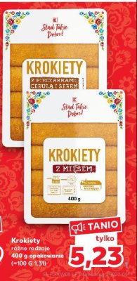 Krokiety z mięsem K-classic stąd takie dobre! promocja
