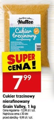 Cukier trzcinowy nierafinowany Grain Valley, 1 kg promocja w Twój Market