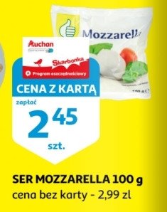 Mozzarella Podniesiony kciuk promocja